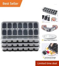 Versatile Stackable Ice Cube Trays with Removable Lids – Perfect for Par... - $17.77