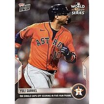 Yuli Gurriel Astros World Series Game 4 2022 MLB TOPPS NOW - Card #1148 ... - $8.90
