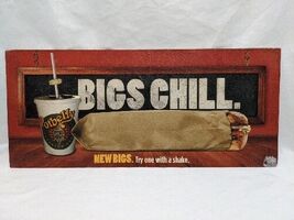 Potbelly Sandwich Works New Bigs Promotion Countertop Sign - $62.82 CAD