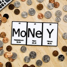 MoNeY | Periodic Table of Elements Wall, Desk or Shelf Sign - £9.62 GBP