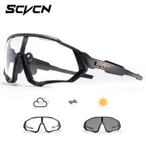 Photochromic Cycling Glasses Cool Bike Sunglasses Sports Bicycle Eyewear Mountai - £12.01 GBP+