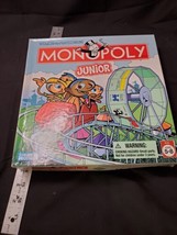 Monopoly Junior Board Game 2005 Amusement Park Parker Brothers Complete - £8.93 GBP