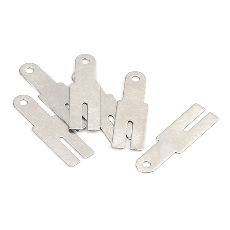 Nickel Strip 100 Piece Y Shaped Nickel Sheets Plates  Nickel Plated Stee... - $127.41