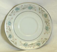 English Garden Platinum Saucer Fine China of Japan - $12.86