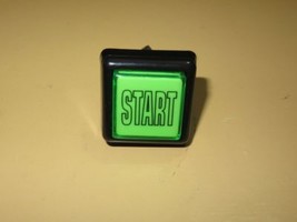 Square Button With Microswitches And Lamp for Jamma Arcade Machine - $105.78 MXN