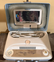 Vintage Petite Salon Hair Dryer By Schick Portable With Manicure No Bonnet - £18.88 GBP