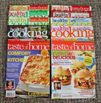 Healthy Cooking Taste of Home Set of 10 Magazines Recipes Meals Desserts - £7.59 GBP