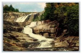 Toxaway Falls Western North Carolina Nc Unp Cromo Cartolina U12 - £3.15 GBP