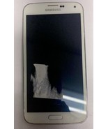 Samsung S5 White LCD Broken Phones Not Turning on Phone for Parts Only - £9.39 GBP