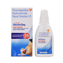 6x Dual Use Otrivin Oxy 10ml Fast Relief Adult Nasal Spray | Pack of 6 - £20.02 GBP