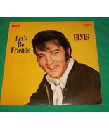 VTG ELVIS PRESLEY 1970 LET&#39;S BE FRIENDS + 1975 SHOW TUNES LP RECORD ALBU... - £15.06 GBP