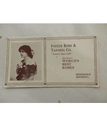 Foster Robe &amp; Tanning Co Minneapolis Minnesota MN ink blotter circa 1900  - $19.99