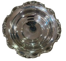 Vintage Gorham Round 6.5&quot; Dish Chantilly Silverplate Candy Side Stamped YC2080 - £21.79 GBP