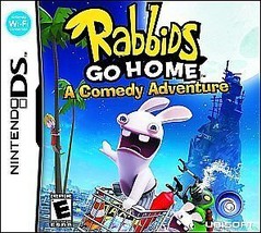 Rabbids Go Home Nintendo DS Great Condition Complete - $14.90