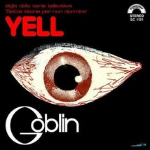 RSD 2019 Goblin Yell 7&quot; 45RPM Single RED VINYL Record Store Day dario argento - £22.11 GBP