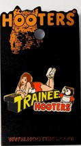 New! Hooters Sexy Waitress Staff Girl Trainee Lapel Pin With Hootie The Owl - £10.22 GBP