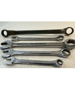 Lot Of 5 Assorted Brand Wrenches Great Neck Superrench K&amp;D Huskey lectro... - £12.60 GBP