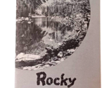 1949 National Park Service Map Rocky Mountain National Park Colorado CO - £12.74 GBP