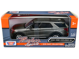 2022 Ford Explorer XLT Gray Metallic "Timeless Legends" Series 1/24 Diecast Mode - $48.67