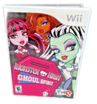 Monster High Ghoul Spirit Nintendo Wii, 2011 with Manual - £7.05 GBP