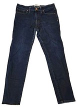 Madewell Women’s 9” High-Rise Skinny Jean - Dark Wash Blue Size 29 - £17.34 GBP