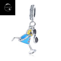 Genuine Sterling Silver 925 Cocktail Sun Glasses Holiday Travel Dangle Charm Mum - £16.76 GBP