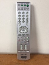 Sony RM-Y1105 OEM TV Television VCR DVD Universal Remote Control Unit Silver - $12.99