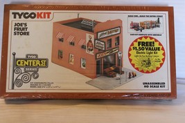 HO Scale Tyco, Joe&#39;s Fruit Store Building Kit, #7797, BN Sealed Box Vintage - £48.11 GBP