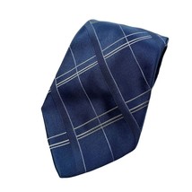 J Ferrar Blue Tie Silk Necktie Traditional - $4.94