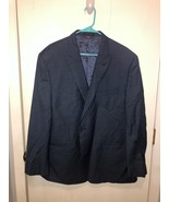 Shaquille O&#39;Neal Mens SZ 48R Wool Suit Jacket Blazer 2 Button Shade of B... - $468.93 MXN