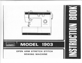 Wards Montgomery Ward 1903 manual sewing machine instruction  - $12.99