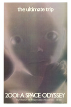 2001: A Space Odyssey Stanley Kubrick Space Child Art 24x18 Poster - £18.84 GBP