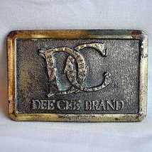 Vintage Belt Buckle DC Dee Cee Brand USA Made By Washington Mfg Co Lewis Corp - £31.23 GBP