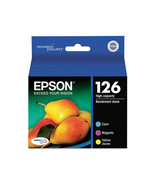 Epson T126520-S HIGH-CAP INKCART CLR MLTPACK SENSORMATIC - $2,122.91 MXN