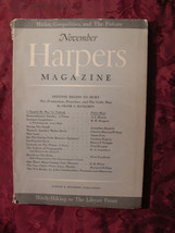 HARPER&#39;S November 1941 WWII Paul Horgan Susan Ertz Peter Muir Jonathan Daniels - £10.17 GBP