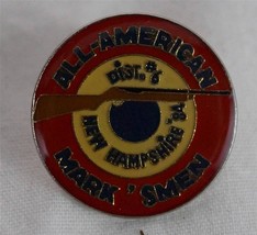 Vintage New Hampshire All American Mark &#39; Smen 1984 District #6 Pin Pinback - £6.20 GBP