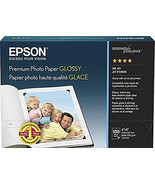 EPSON C13 SO41727, Premium Photo Paper, Glossy, 4” x 6”, 100 Sheets, NIP... - £6.37 GBP