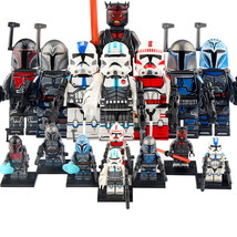 8pcs Star Wars Mandalorian Super Commando Darth Maul Nite Owls Echo Minifigures - £13.45 GBP