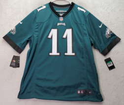 NFL Philadelphia Eagles Carson Wentz Nike Jersey Football Mens XL Green On Field - £51.76 GBP