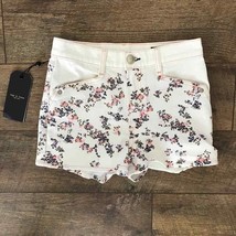 Rag &amp; Bone Micro Floral Ellie Denim Shorts sz 24 NWT - £30.57 GBP