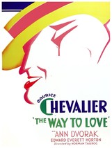 5919 Maurice Chevalier the way to love 18x24 Poster.Interior design.Decoration A - £22.38 GBP