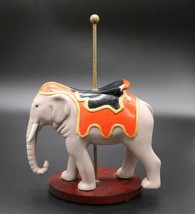 Circus Elephant Franklin Mint Treasury Of Carousel Art Porcelain 1988 - £31.89 GBP