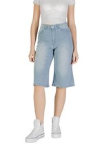 Ichi Women Short Light blue Mid-Waist Chic Fashion Denim 2025 Collection - $1,488.88 MXN
