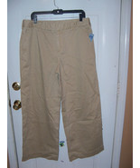 Classic Elements River sand Wide Leg Pants Size 14 Women&#39;s NEW LAST ONE - $28.50