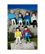 1970s Geobea Playmobil mid-century action figures! Highly collectible! - £35.03 GBP