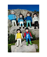 1970s Geobea Playmobil mid-century action figures! Highly collectible! - $60.93 CAD