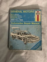 General Motors Repair Manual Haynes 38020 Buick Chevrolet Oldsmobile Pon... - $9.50
