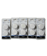 5 Packs Of 2 Mainstays Knobs White Finish Hardware Included Easy Install - $32.75 CAD