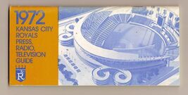 1972 Kansas City Royals Media Guide MLB Baseball - $29.67
