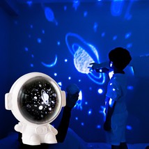 Galaxy Star Projector Sky Night Light Astronaut Lamp Spaceman - £25.35 GBP